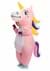 Inflatable Child Pink Unicorn Costume Alt 3