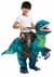 Inflatable Child Raptor Ride-On Costume Alt 1