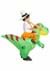 Inflatable Child T-Rex Ride-On Costume Alt 4