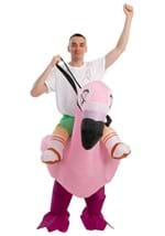 Inflatable Adult Flamingo Ride-On Costume Alt 2