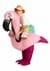 Inflatable Kids Flamingo Ride-On Costume alt 3