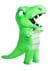 Adult Inflatable Green T-Rex Costume Alt 2
