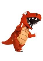 Inflatable Child Red Dino Costume Alt 2