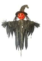 3 FT Hanging Light Up Pumpkin Witch Alt 1