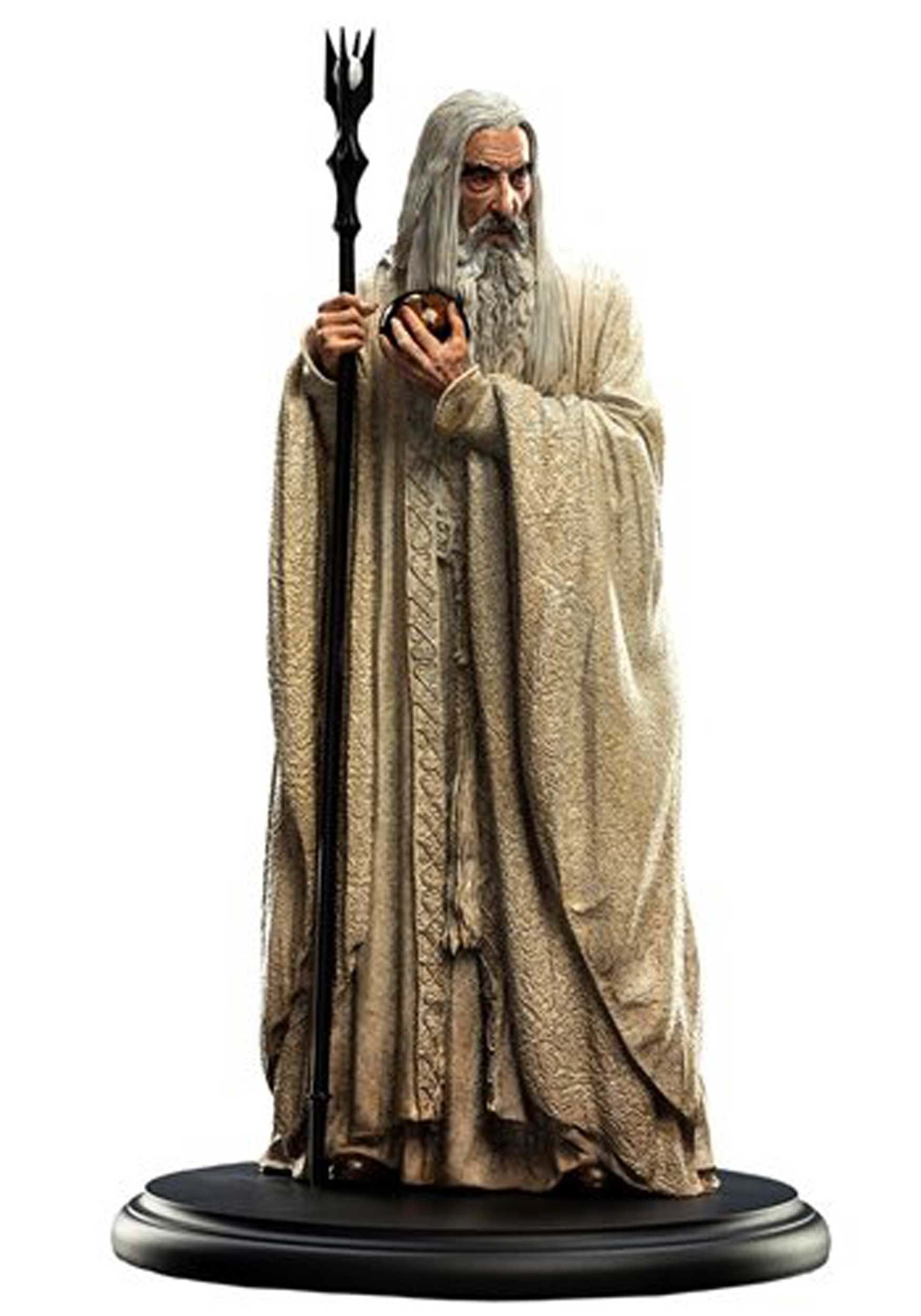 Lord of the Rings Saruman the White Miniature Collectible Statue