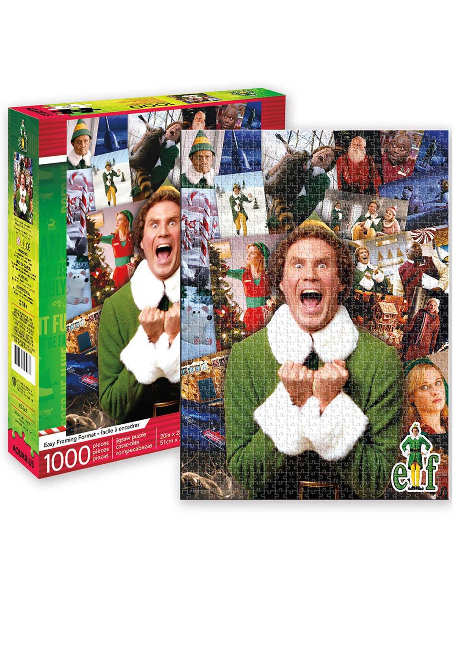 1000 Pc Jigsaw Puzzle Elf Collage
