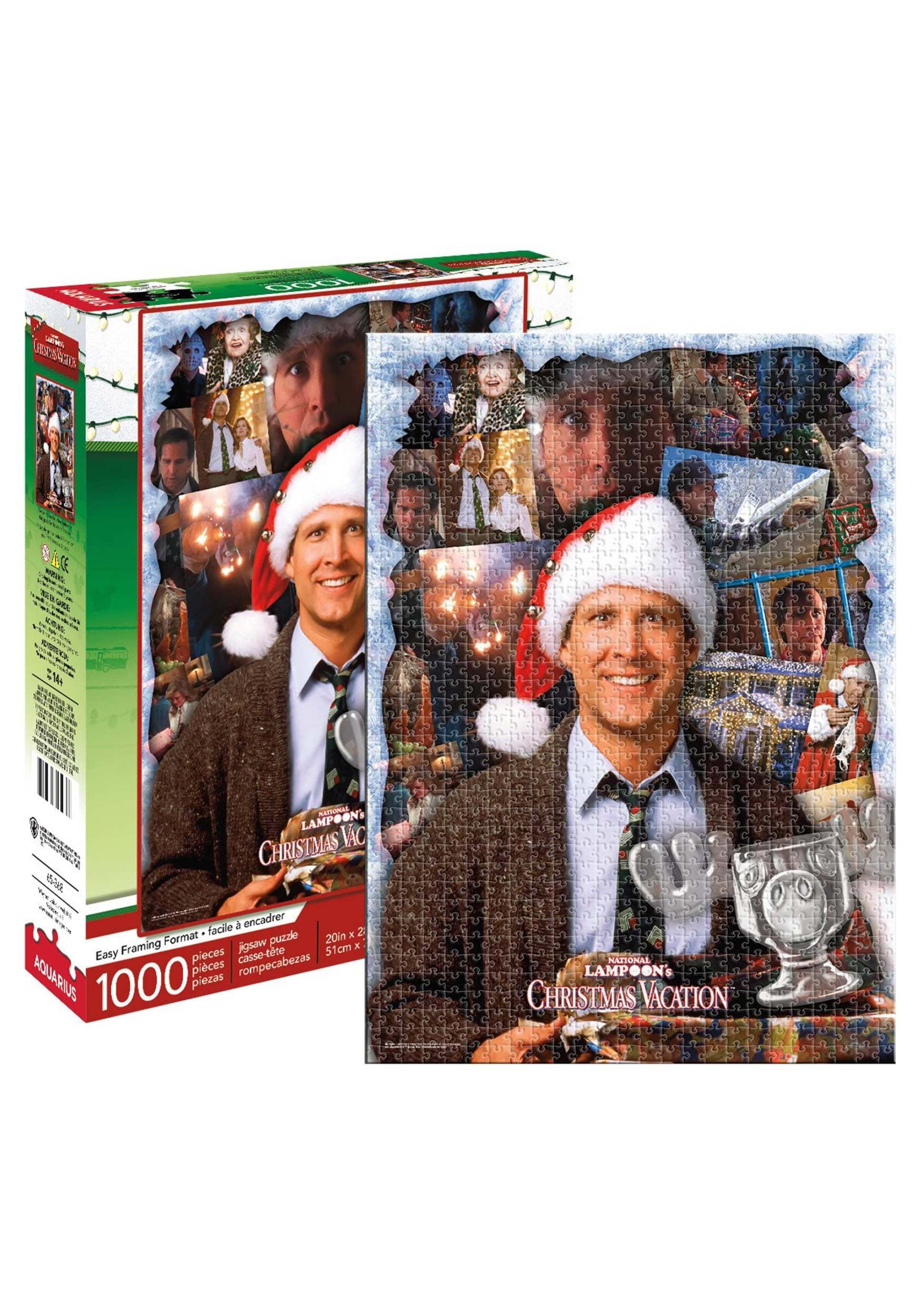 1000 Piece Christmas Vacation Collage Jigsaw Puzzle | Christmas Puzzles