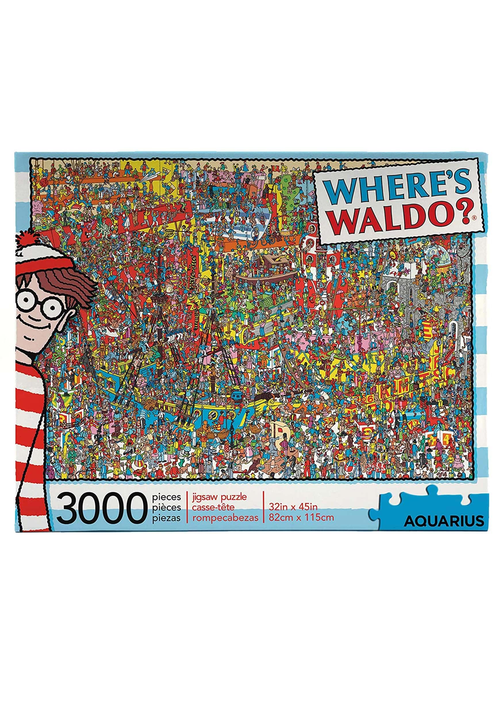 3000 PC Jigsaw Puzzle Where’s Waldo - Toys