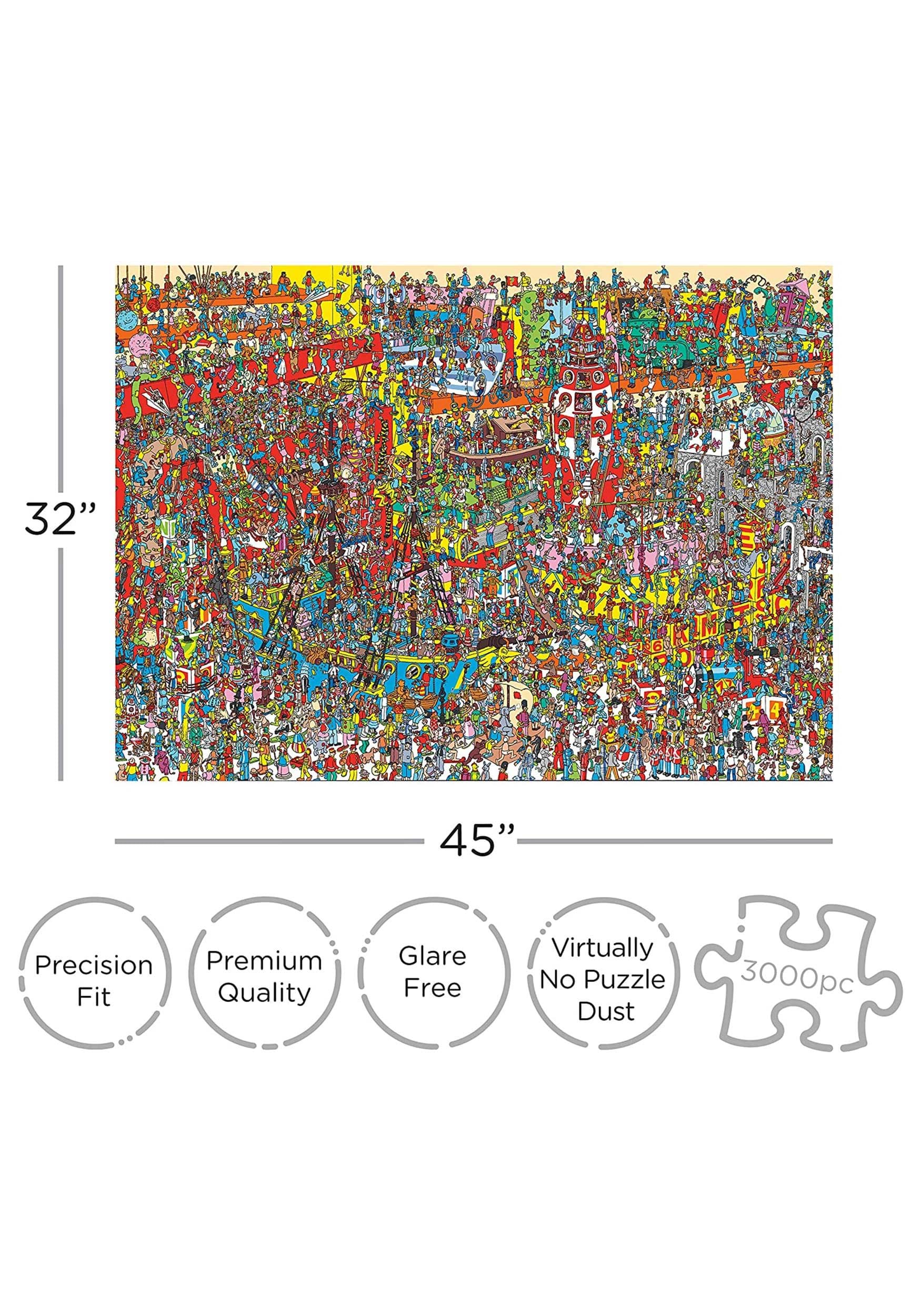 3000 Piece Jigsaw Puzzle Where’s Waldo , Where's Waldo Gifts