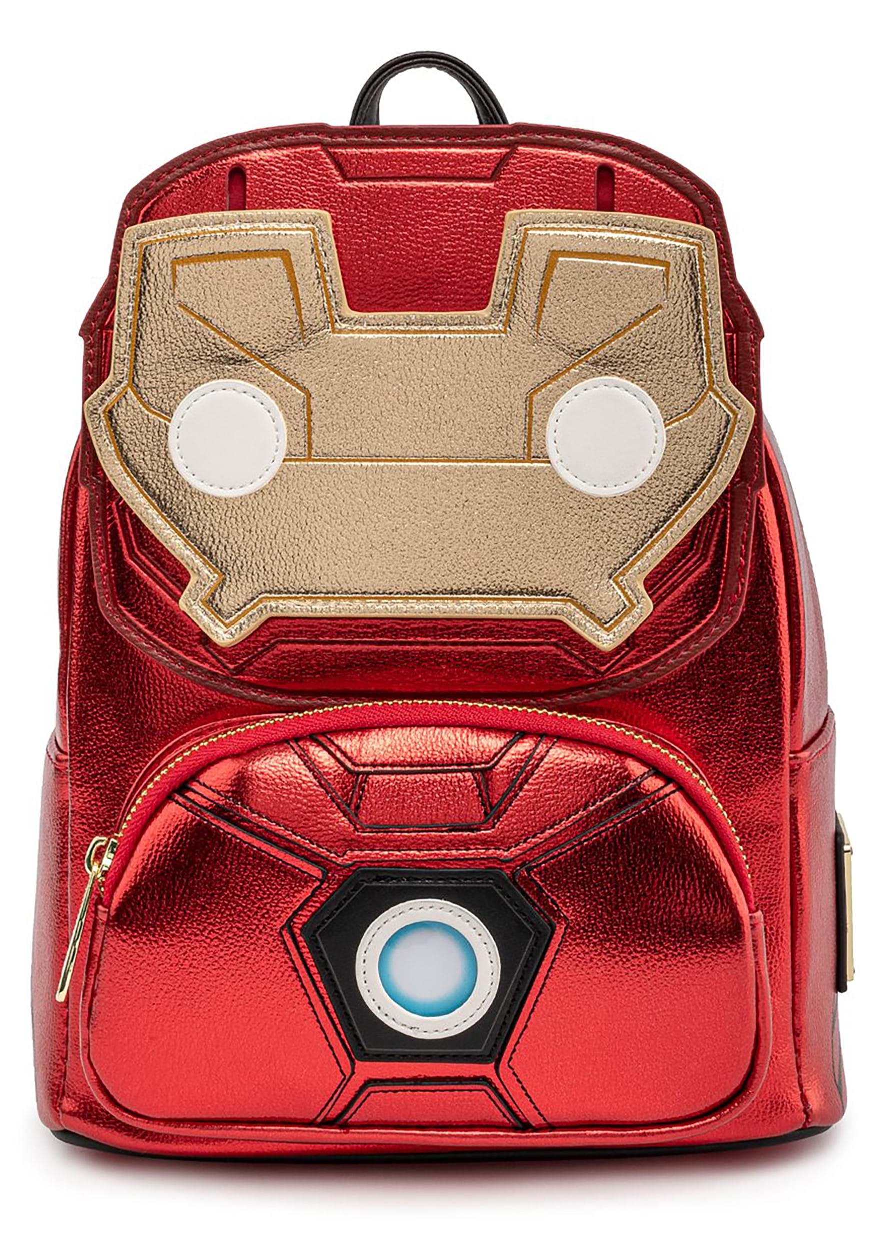Pop! Loungefly Iron Man Light-Up Mini Backpack