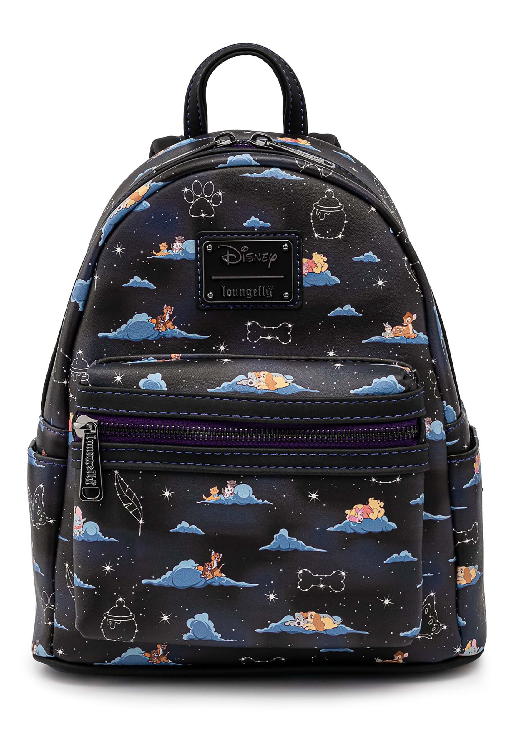 loungefly disney pixar up clouds crossbody bag