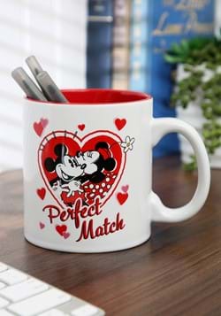 Mickey and Minnie Perfect Match 20 oz Jumbo Ceramic Mug-1-1