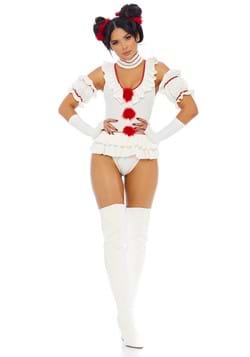 Let's Play a Game Women's Clown Costume Main