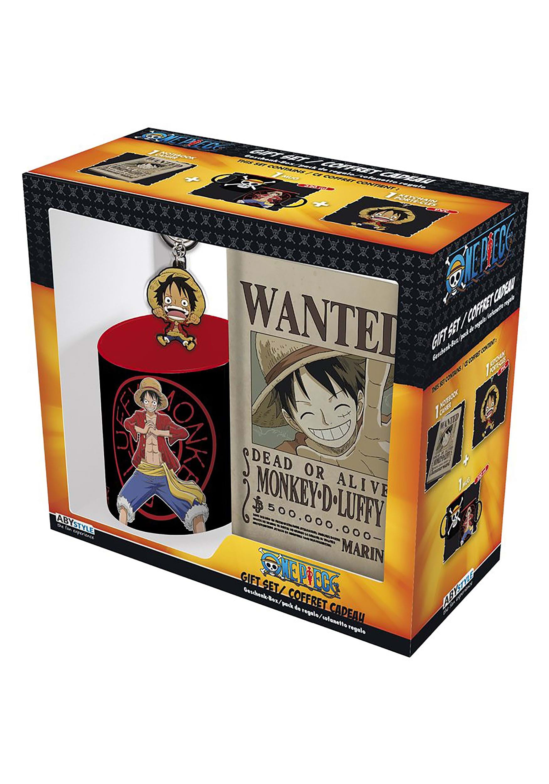 3 Pc. Gift Set One Piece - Monkey D. Luffy