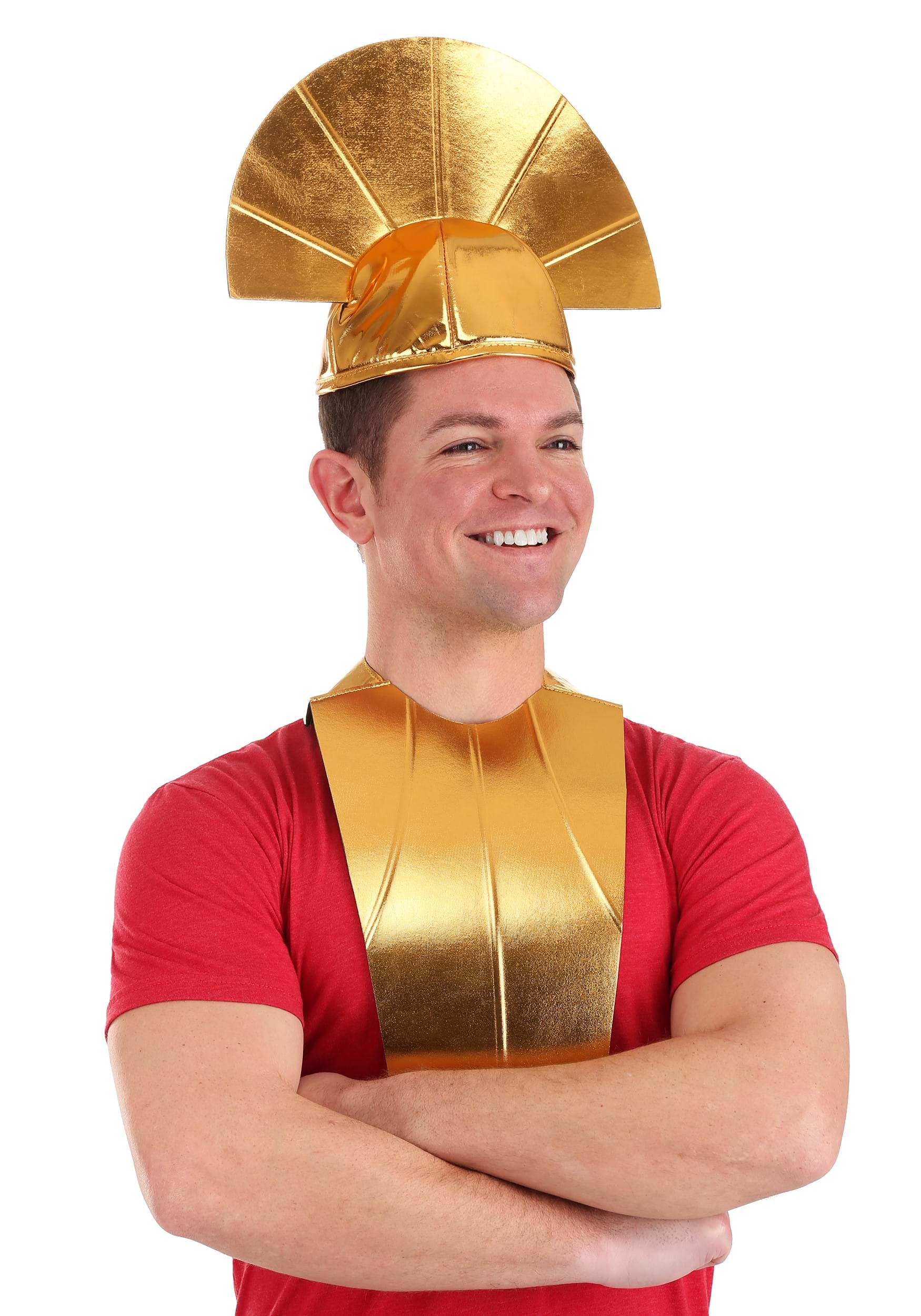 Emperors New Groove Kuzco Costume Hat & Collar Kit