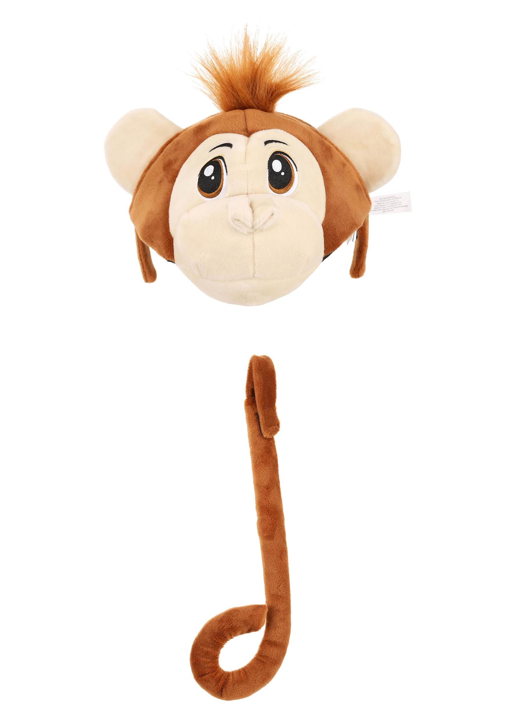 Plush Monkey Headband & Tail Kit