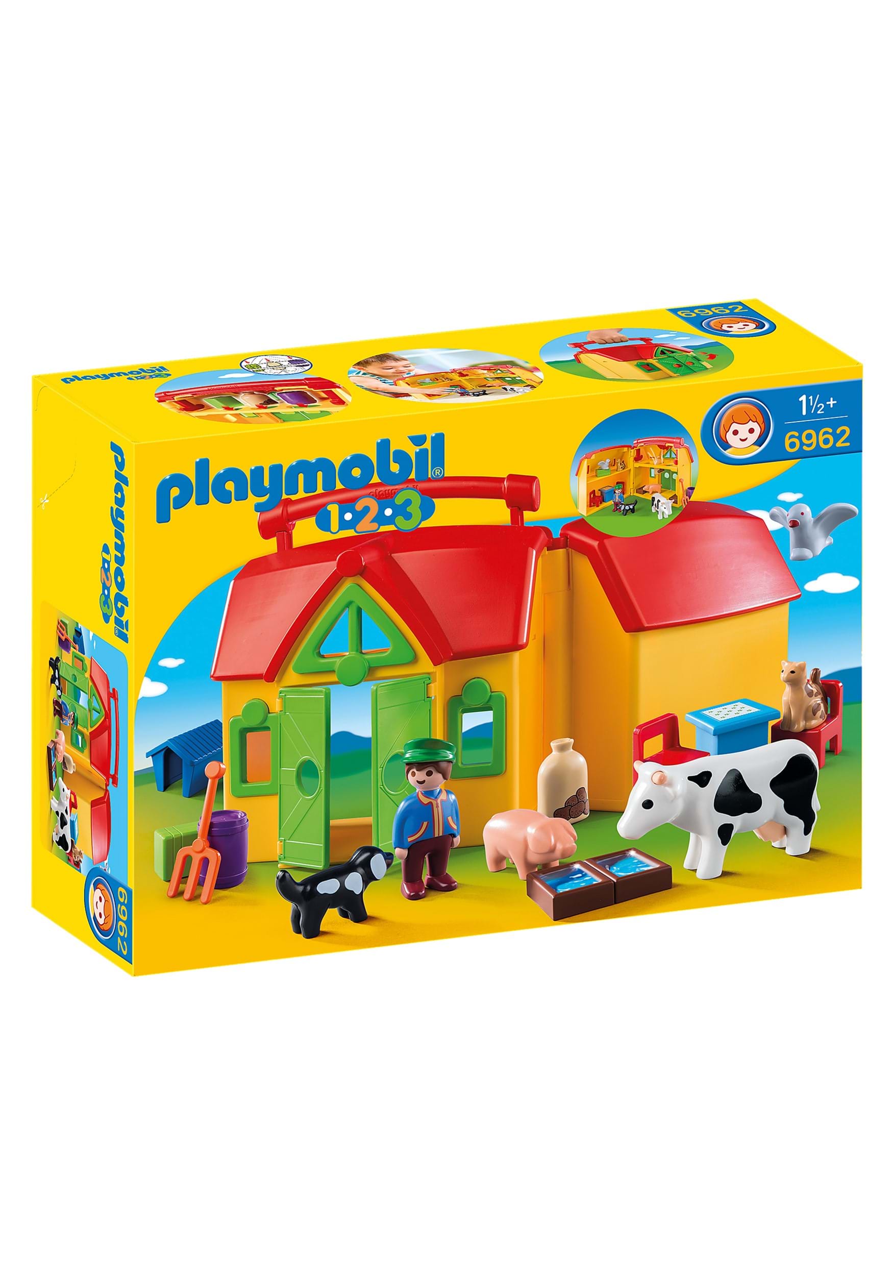 My Take Along Farm Playmobil Playset