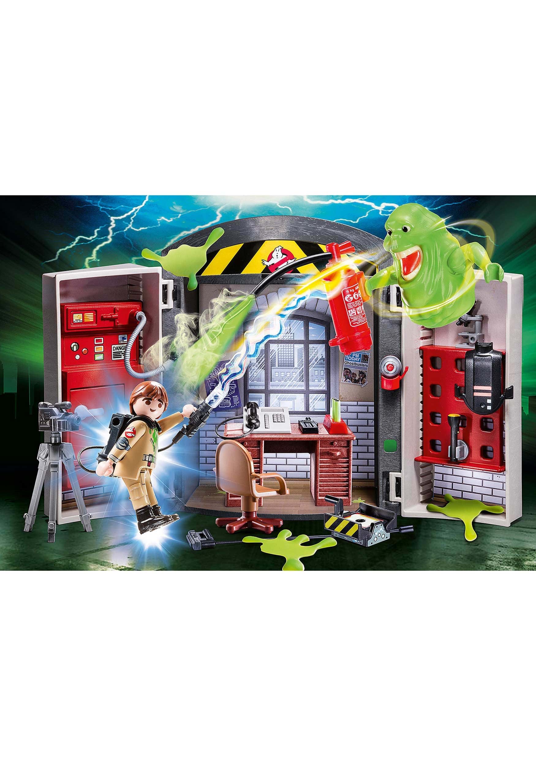 Forskelsbehandling justere skorsten Playmobil - Ghostbusters™ Play Box