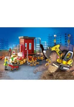 Playmobil Mini Excavator with Building Sections
