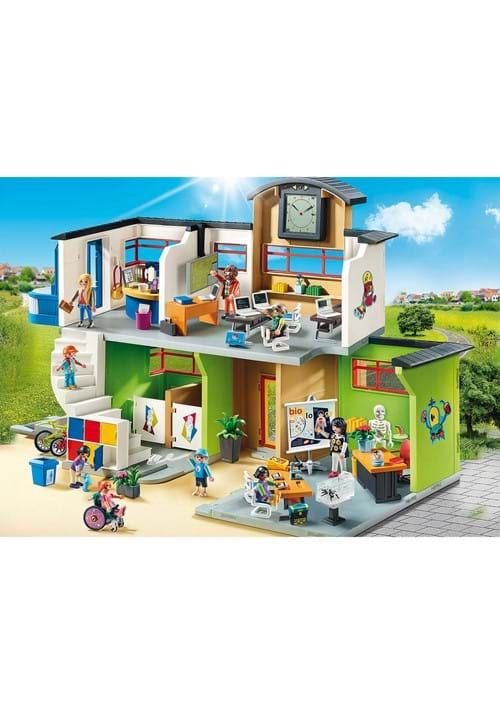 Playmobil Furnished School Building