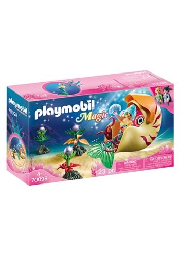 Playmobil Mermaid with Sea Snail Gondola Play Set