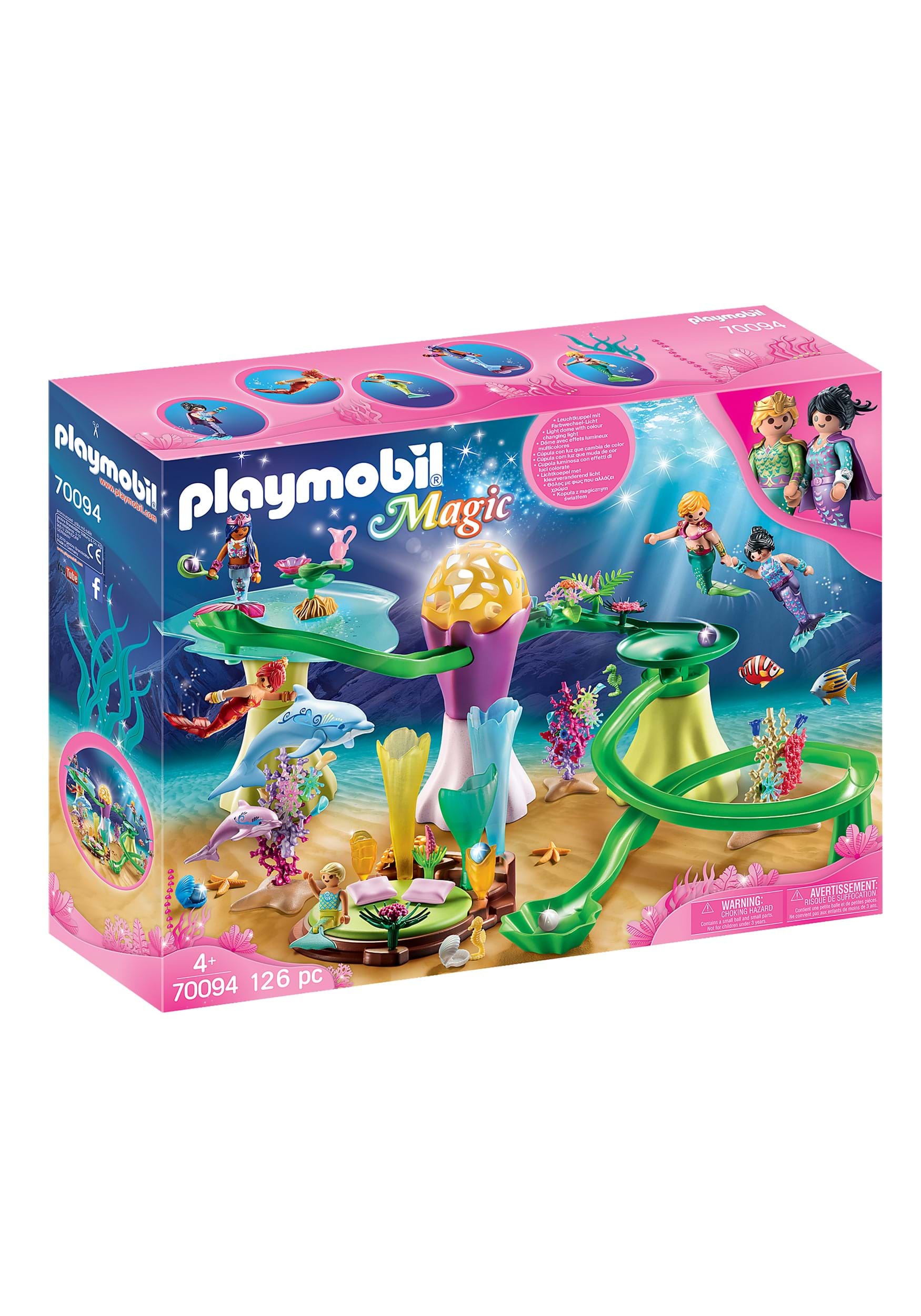 Mermaid Cove with Illuminated Dome Play Set from Playmobil