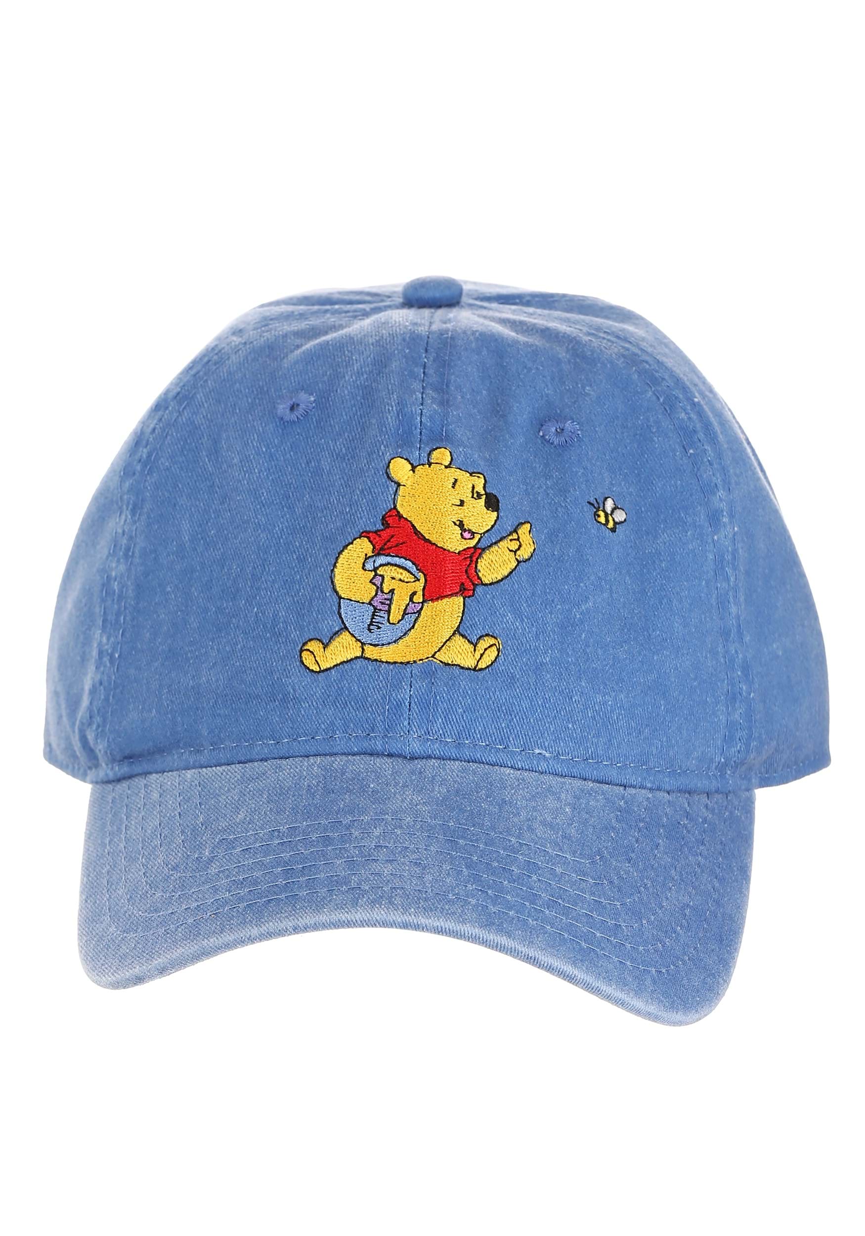 Disney Denim Winnie The Pooh Dad Cap