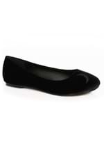 Women's Black Crescent Witch Flat