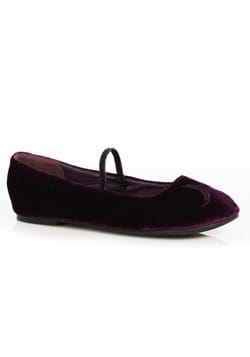 Purple Witch Flat Girls Shoes