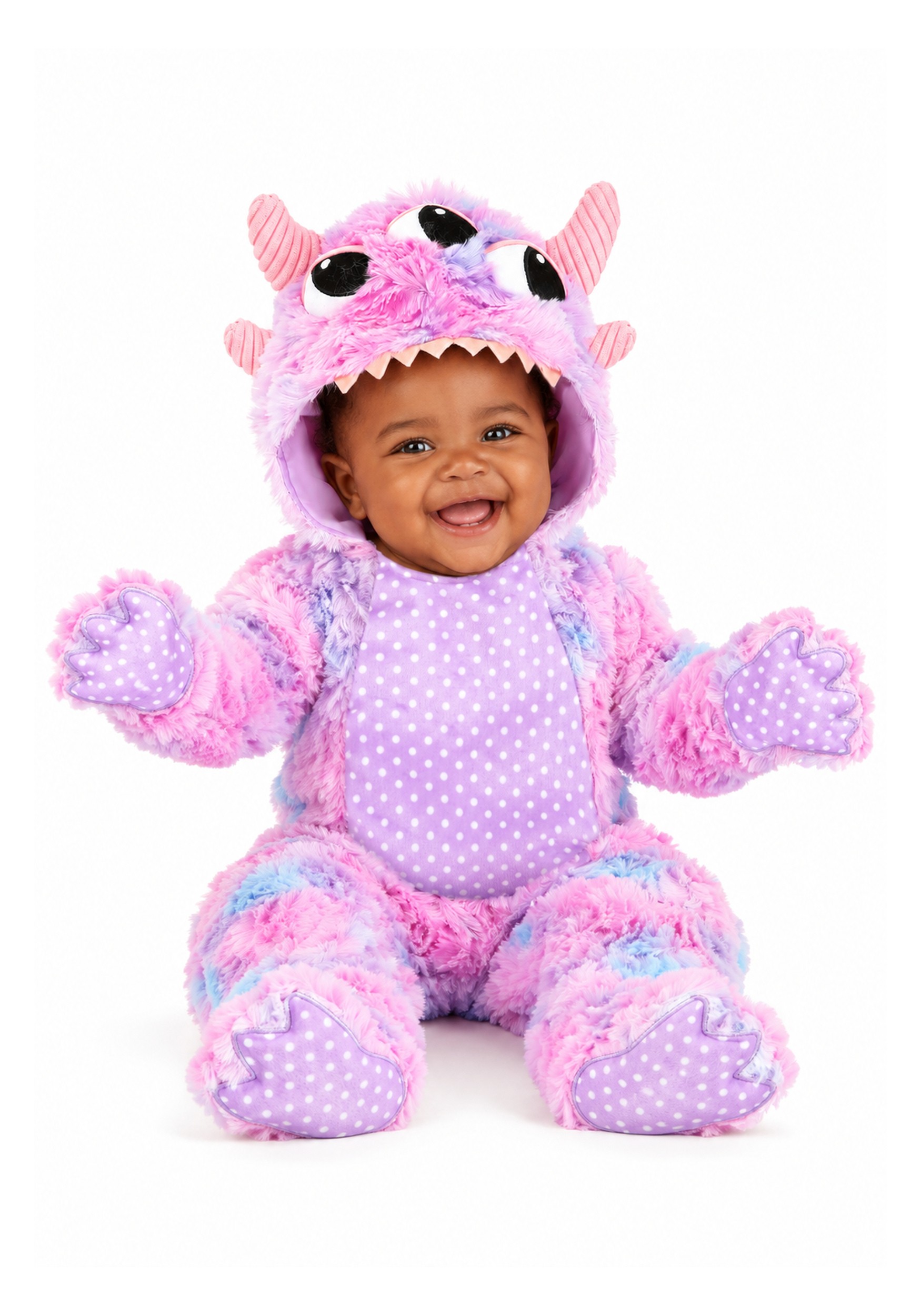 Purple and Pink Infant Monster Costume | Monster Costumes