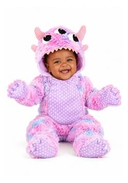 Infant Purple Pink Monster Costume Main 1