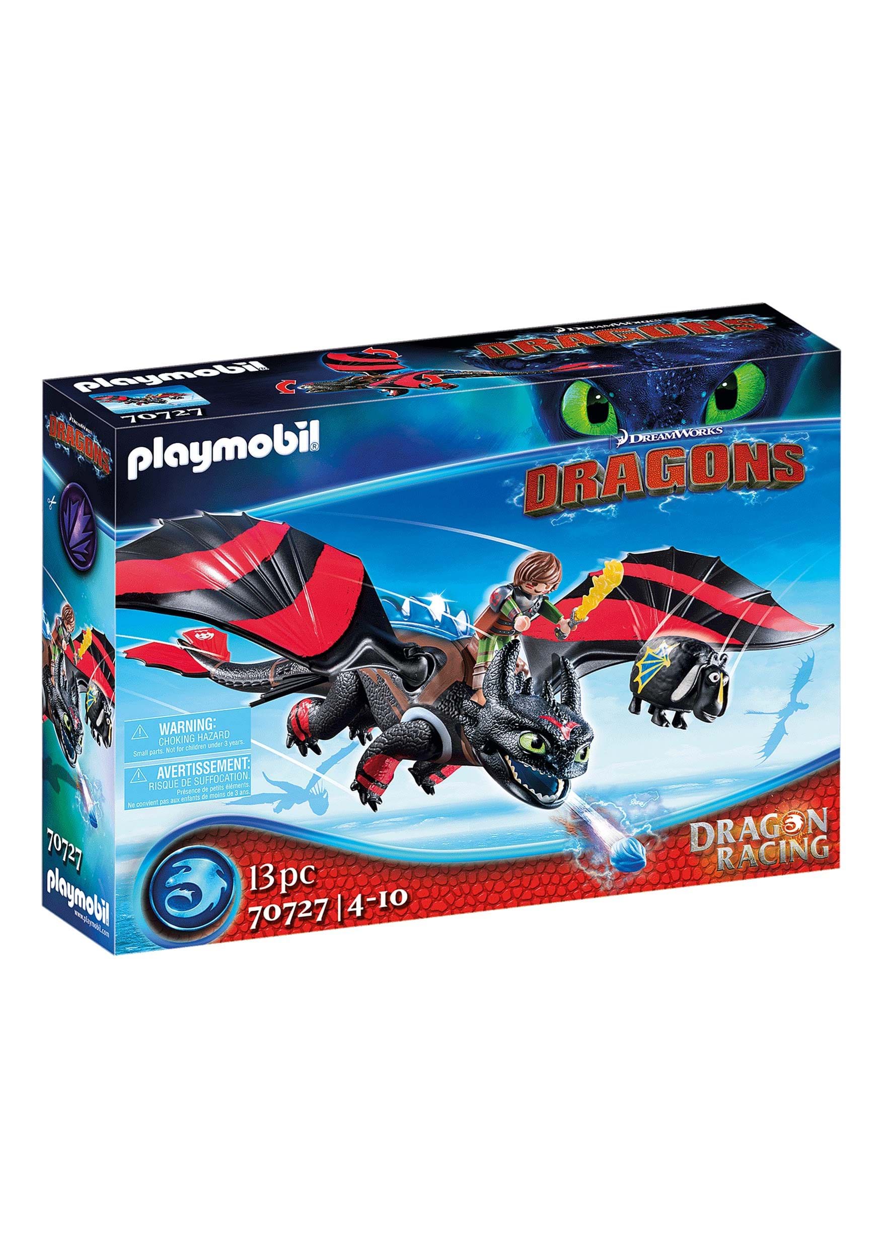 How to Train Your Dragon: Playmobil Dragon Racing- Hiccup and Toothless