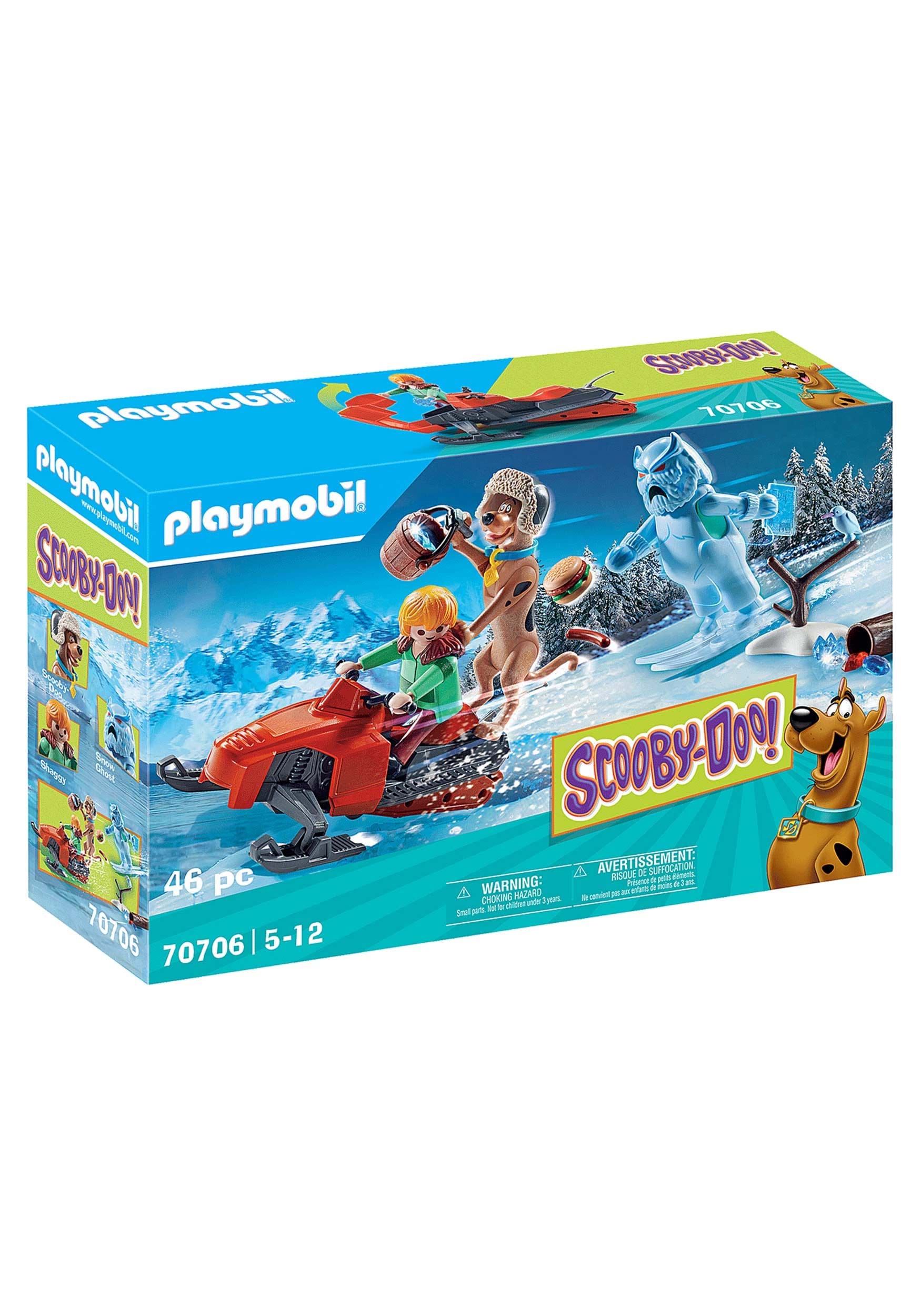 SCOOBY-DOO! Adventure with Ghost Clown Playmobil Playset