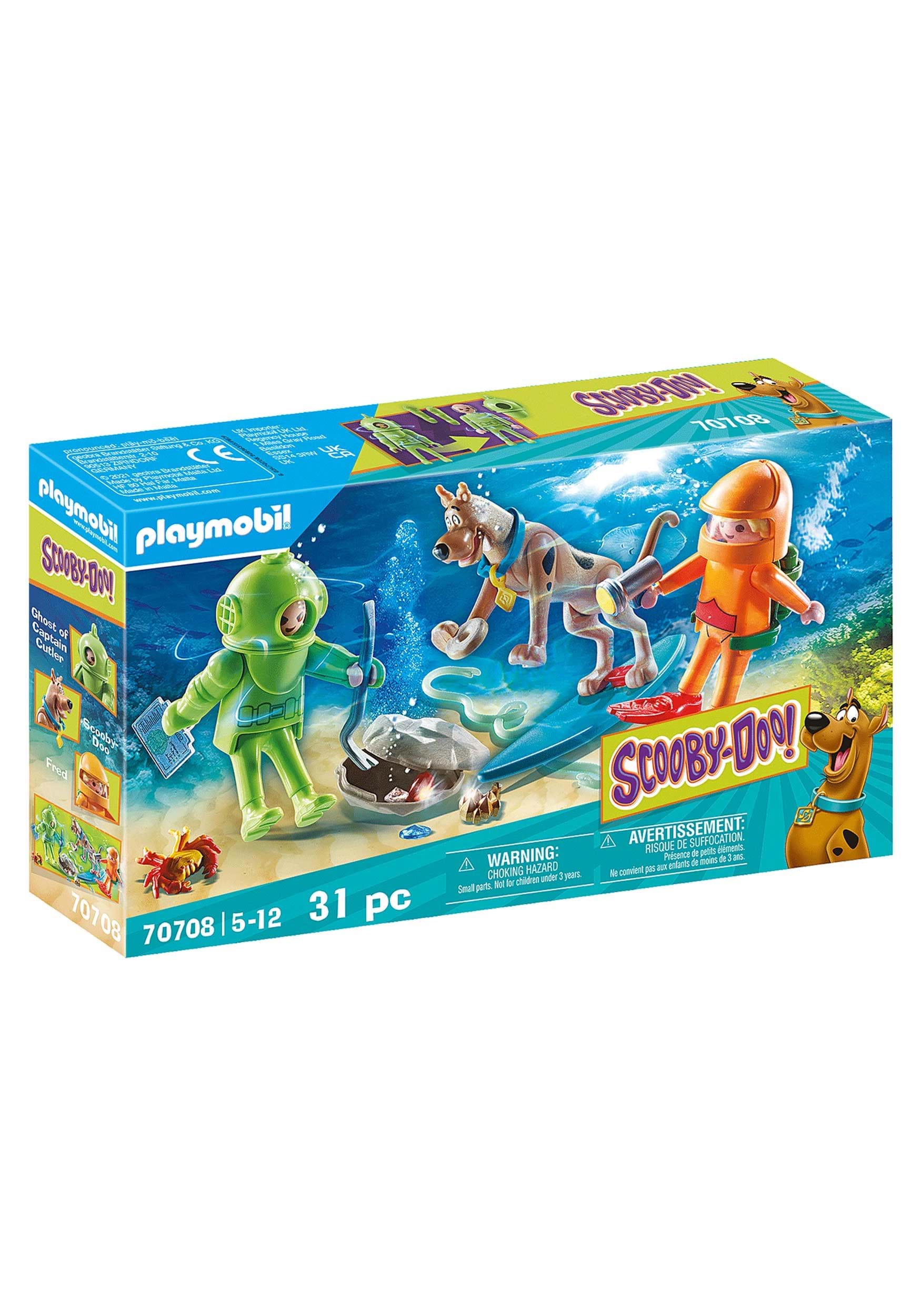 Playmobil SCOOBY-DOO! Playset: Adventure with Ghost of Captain Cutler