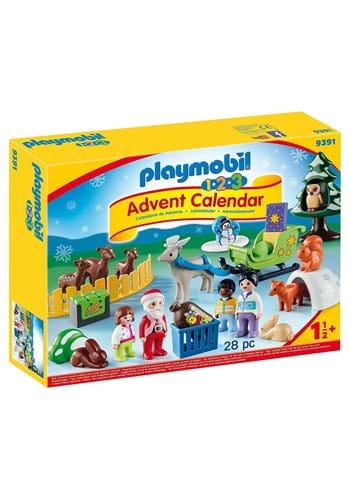 Playmobil 1.2.3. Advent Calendar- Christmas Manger Playset