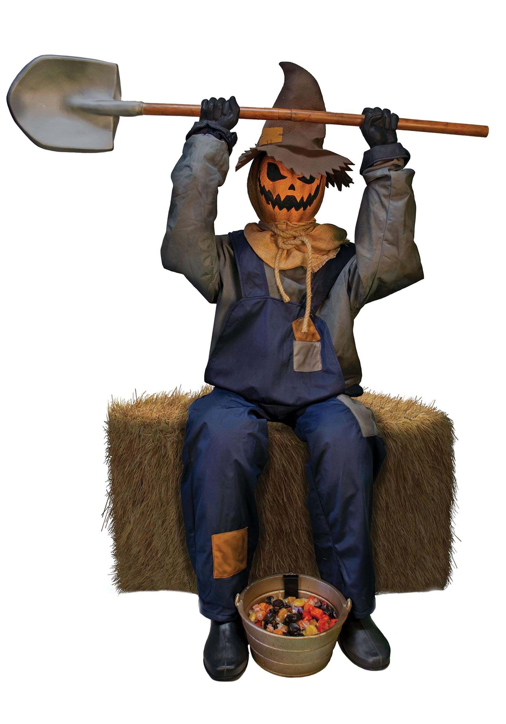 5FT Jack Goodies Guardian Animatronic Halloween Decoration