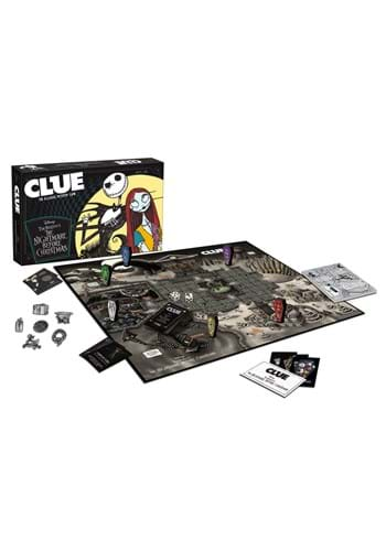 The Nightmare Before Christmas Clue Board Game