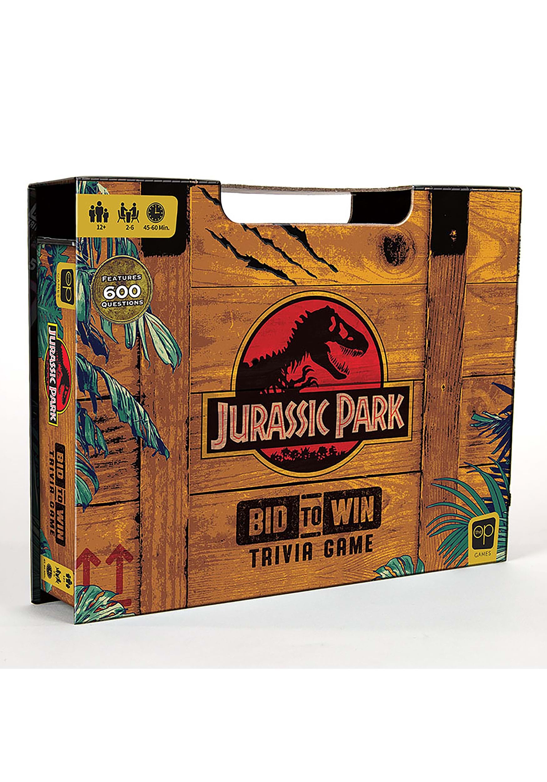Bid To Win Jurassic Park Trivia Game , Board Games