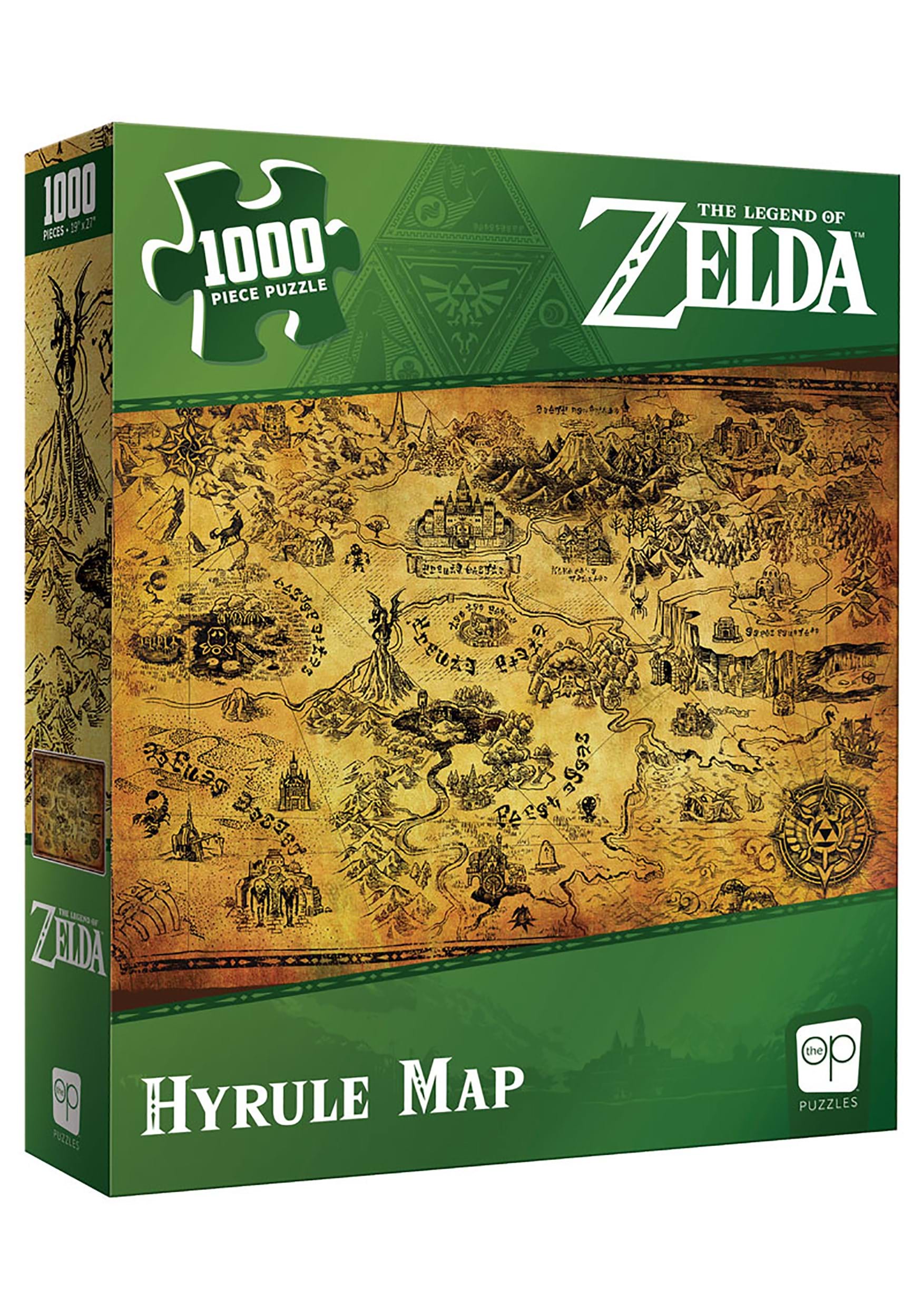 The Legend of Zelda Breath of the Wild 1000 Piece Jigsaw Puzzle  Collectible Puzzle Featuring Link from The Legend of Zelda Video Game  Officially