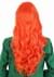 Womens Long Wavy Orange Wig Alt 1