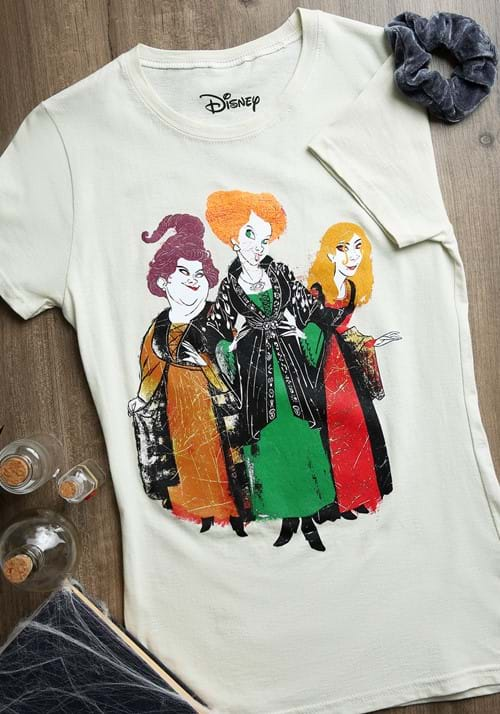 Womens Hocus Pocus 3 Sisters T Shirt