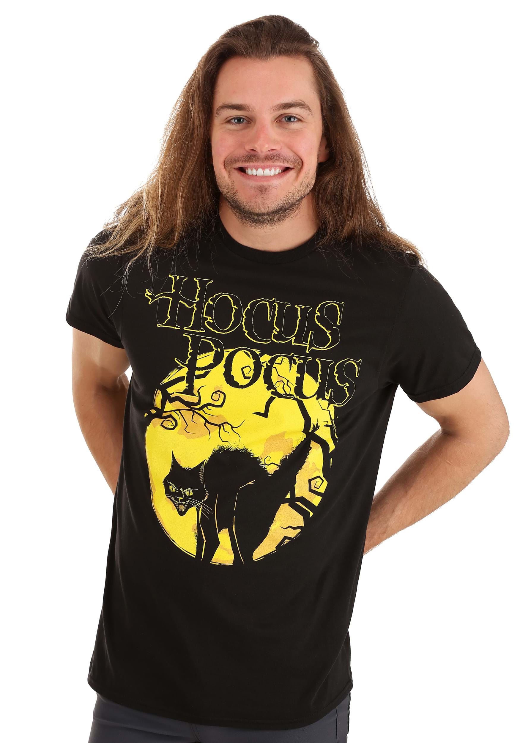 Adult Hocus Pocus Cat T-Shirt