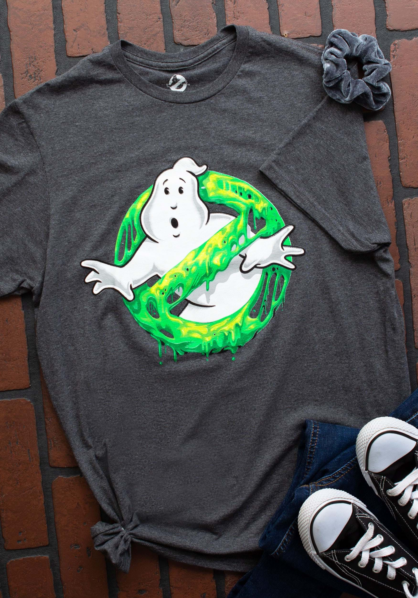 glow in the dark ghostbusters t shirt