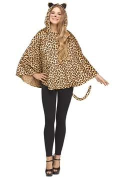 Women's Leopard Poncho