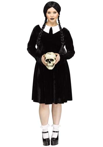 Womens Plus Size Gothic Girl Costume Dress