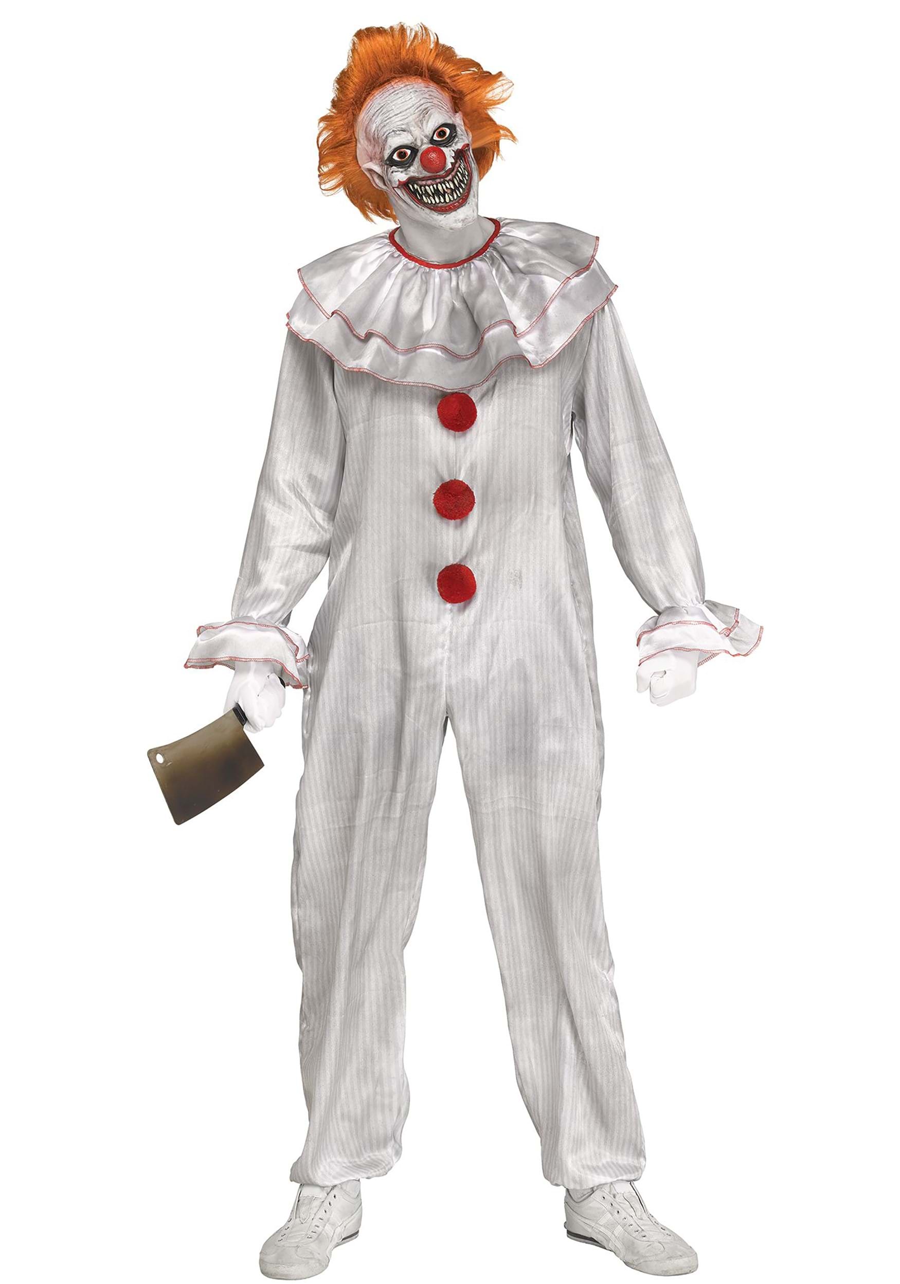 CarnEvil Killer Clown Adult Costume , Adult Clown Costumes