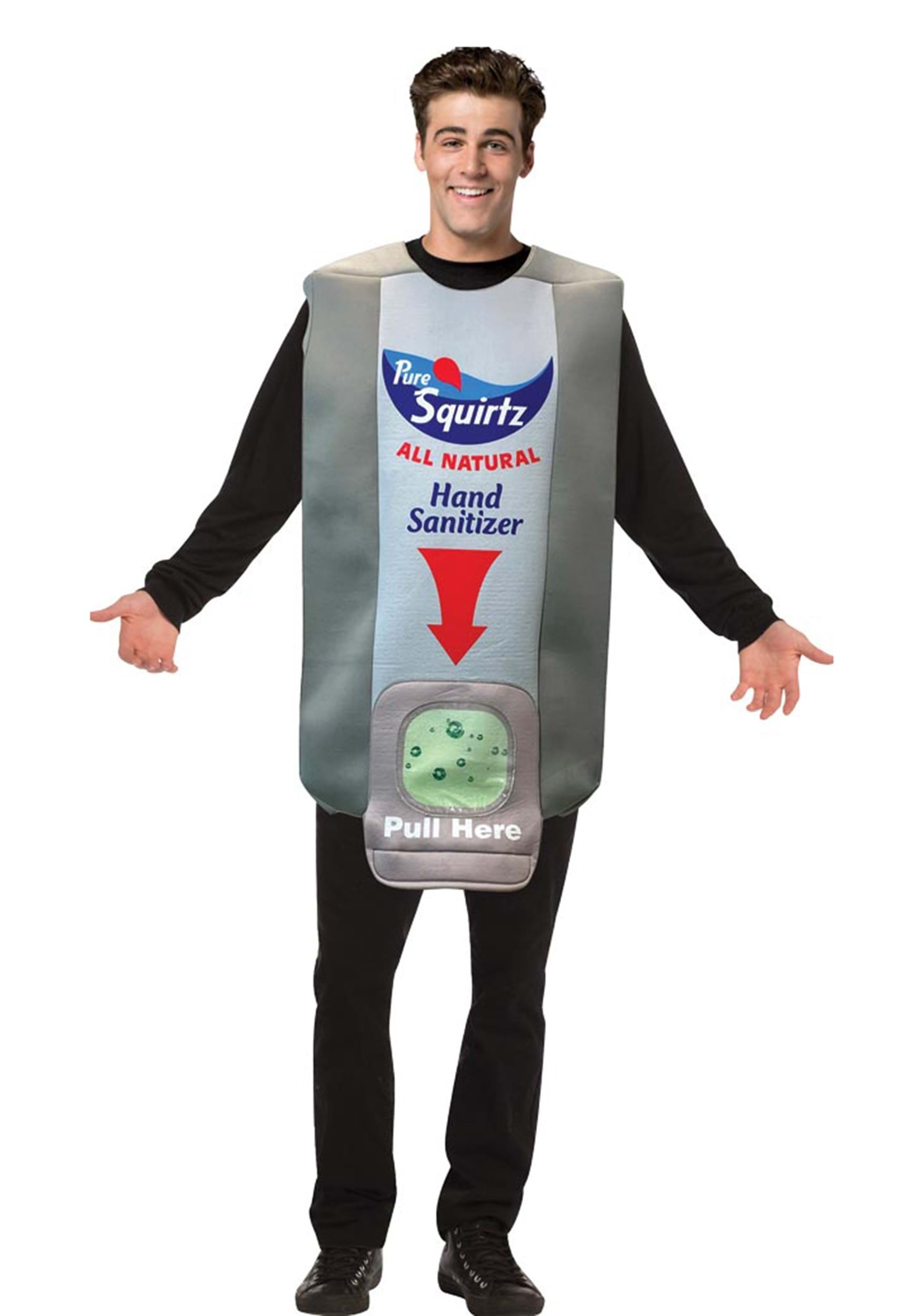 Photos - Fancy Dress Morris Costumes Hand Sanitizer Wall Dispenser Costume for Adult's Blue/ 
