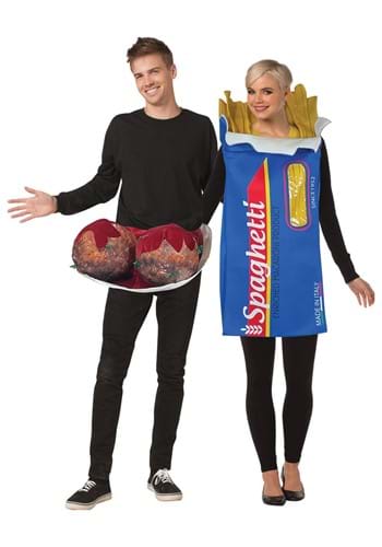Spaghetti and Meatballs Couple Costume