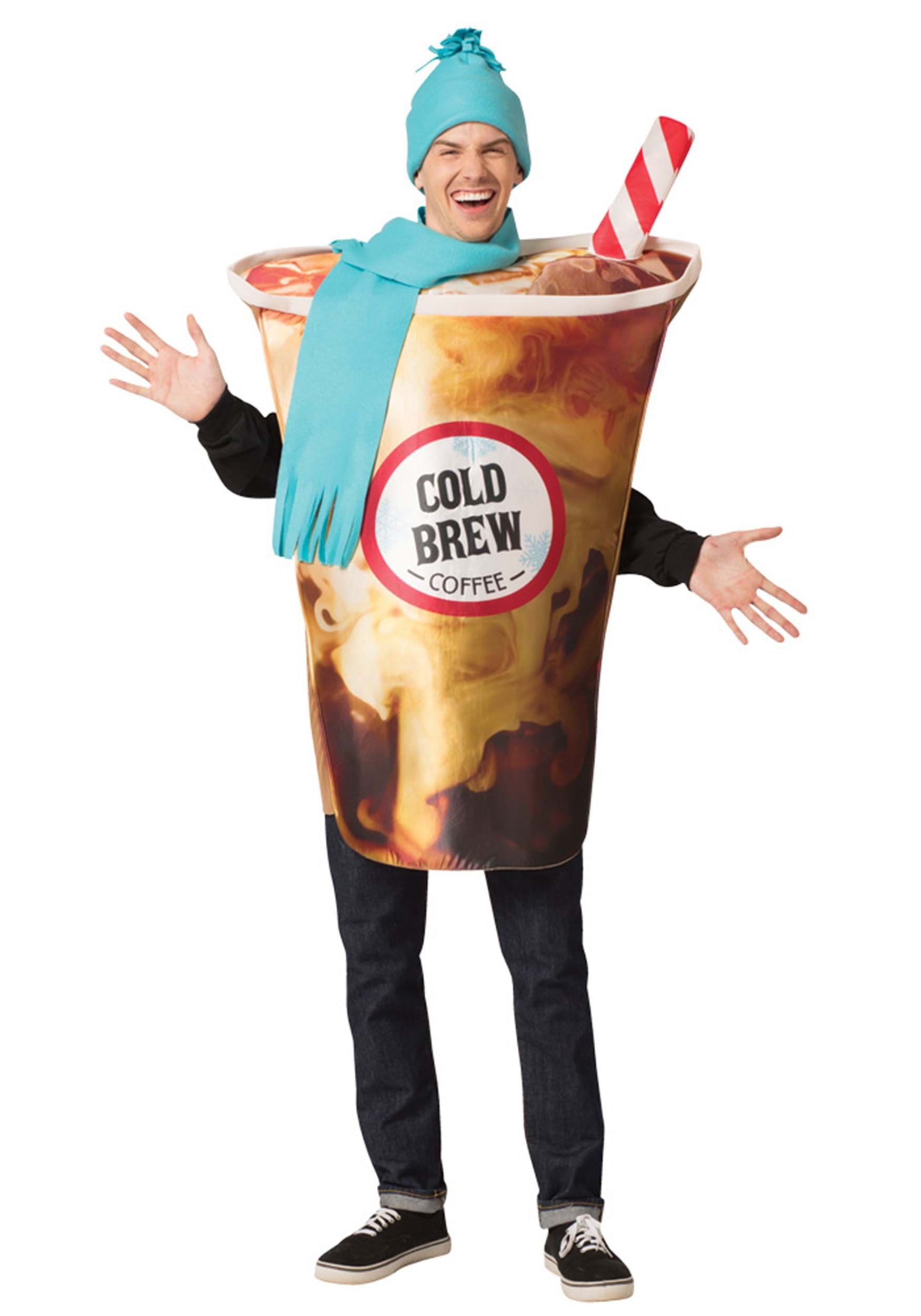 Adult Cold Brew Coffee Costume