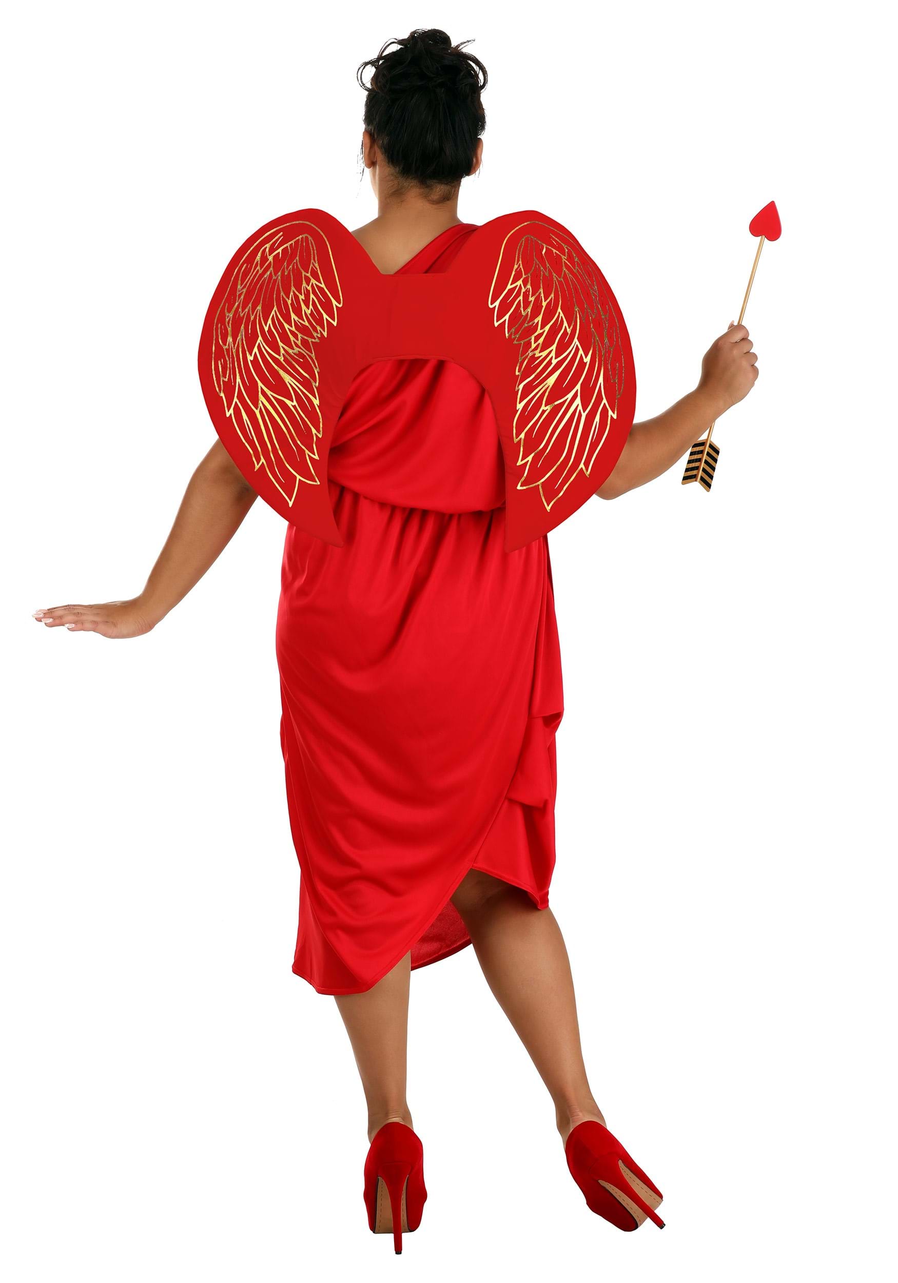 Plus Size Cupid Costume Dress For Women